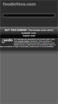 Mobile Screenshot of foodiefavs.com